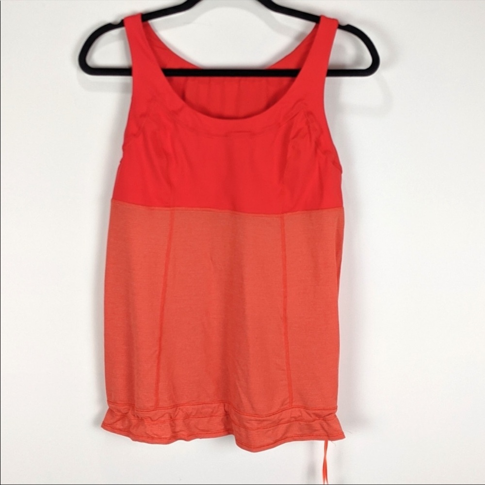 Lululemon Size 10 12 Run: Ta Ta Topper in Love Red